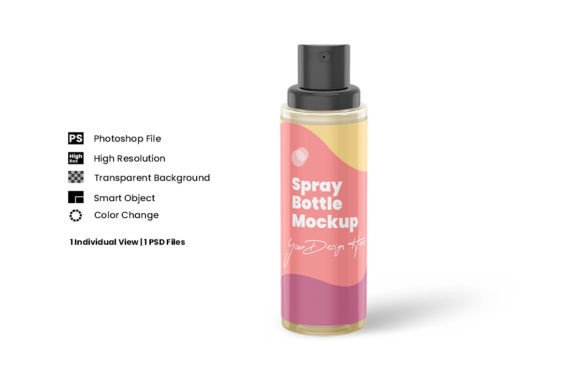 Download Spray Bottle Mockup - Premium Bundle